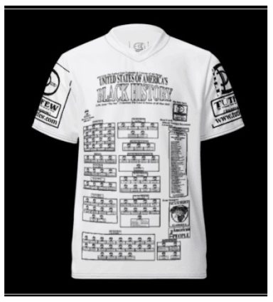 The D Dreams Inc T.U.T.F.E.W./Color Collar/Cultural History/US Nubian Cultural Histories/Black Ink