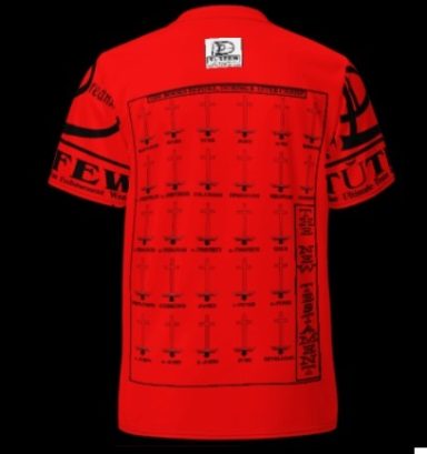 The D Dreams Inc T.U.T.F.E.W./Color Collar/Holy Bible/KJV/Black Ink