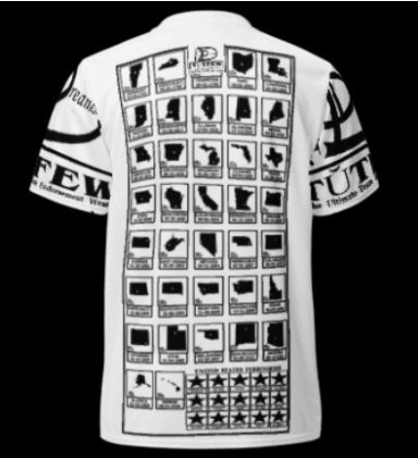The D Dreams Inc T.U.T.F.E.W./Color Collar/Nation/USA/2008/Black Ink