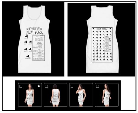 The D Dreams Inc T.U.T.F.E.W./Color Collar/City/New York City/2025/Dress/Boycott box