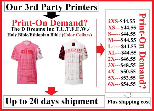 The D Dreams Inc TUTFEW/Holy Bible (Ethiopian Bible Version)