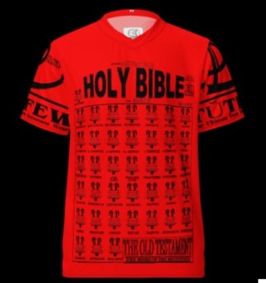 The D Dreams Inc T.U.T.F.E.W./Color Collar/Holy Bible/KJV/Black Ink